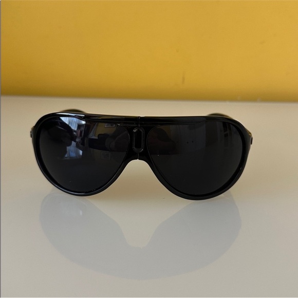 Black Folding Aviators Sunglasses Foldable - Picture 6 of 16